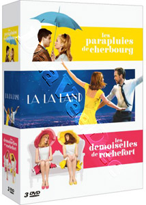 Three Musicals Collection | Les parapluies de Cherbourg / La La Land / Les demoiselles de Rochefort  | The Umbrellas of Cherbourg / La La Land / The Young Girls of Rochefort  DVD